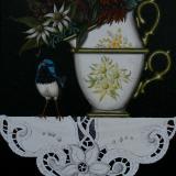 Australian Natives - Flannel Flower t/cup - Sold