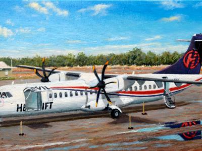 Hevilift ATR72-500 at Gunpowder