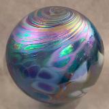#10262611 glass float 6'' Iridised $65.00