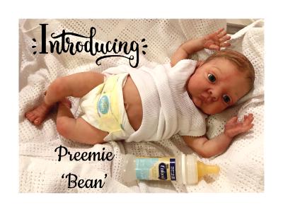 Reborn Preemie Girl ~ BEAN ~ ADOPTED/SOLD