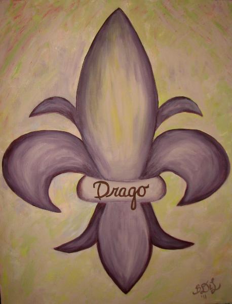 Drago Fleur de Lis (wedding gift)