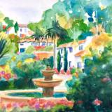 Courtyard Fountain - Sold