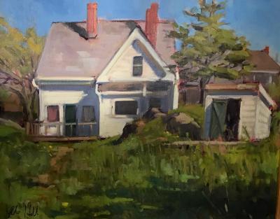 Nelson House 16x20" oil Nelson House 16x20" oil