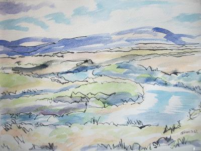 The river Taw, North Dartmoor
