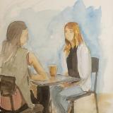 Job Interview at Coffeeshop