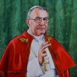 Portrait of Pope JOHN PAUL I, 80cm x 60cm, 2014