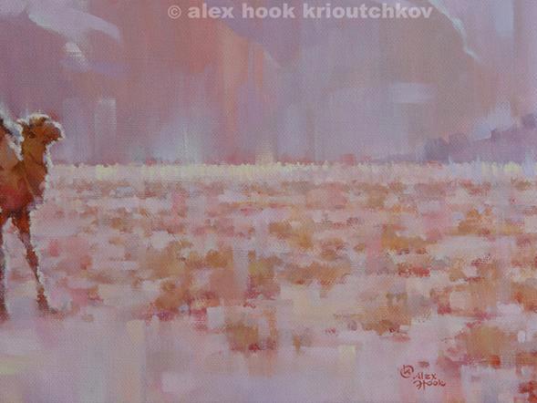Beduine - oil - canvas