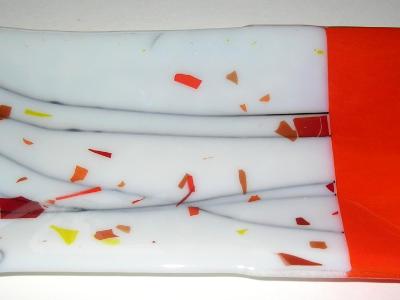 White/confetti/orange tray White/confetti/orange tray