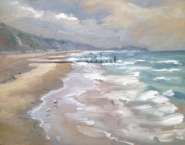Bournemouth, 10x8 ins, oils on board