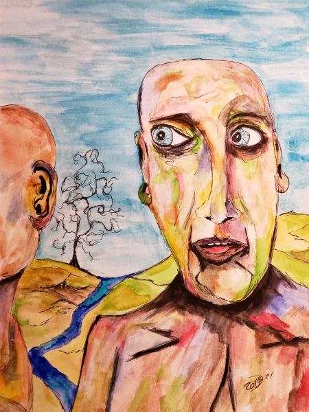 His friends never new when he would lose touch with his identity and wander out of the city, believing himself the modern day...
