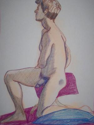Matthew, Seated Matthew, Seated