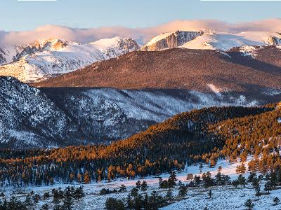 Continental Divide and Moraine Park Panorama (Click for full width) Continental Divide and Moraine Park Panorama (Click for full width)