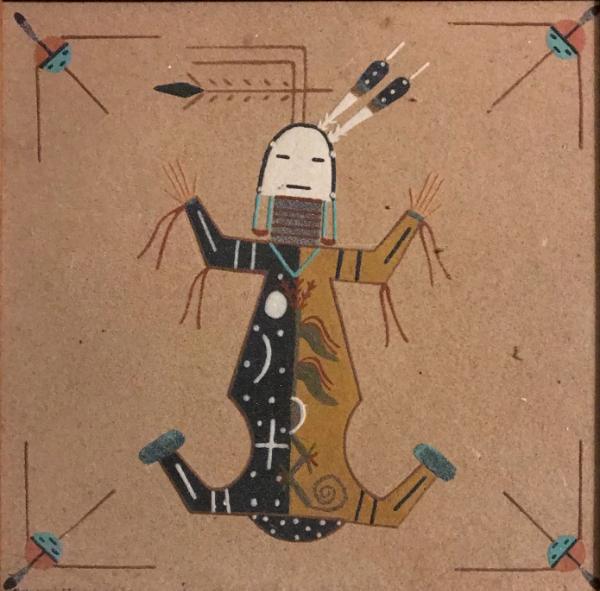 Sand painting Sand painting