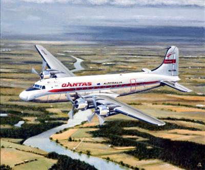 Qantas DC4 Qantas DC4