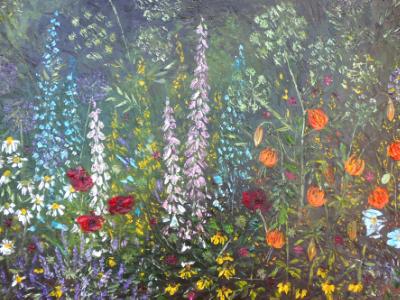 Floral border (Private Collection) Floral border (Private Collection)