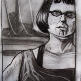 Self-Portrait with Glasses