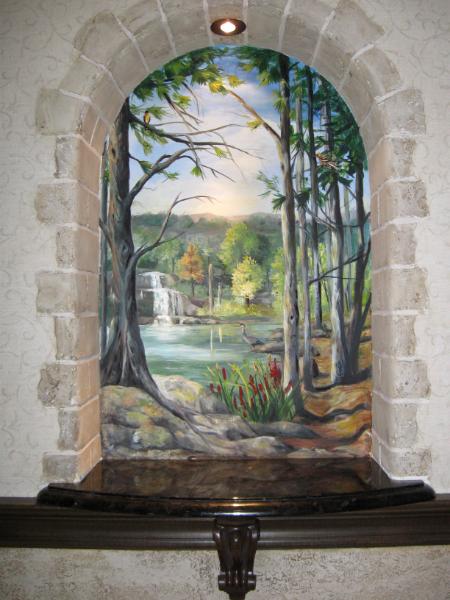 Niche mural