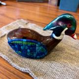 Custom Art Quilt Duck