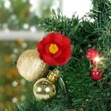 Red Camellia Hanging Ornament