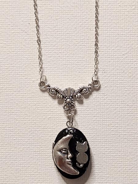 Butterfly and flower heart Locket