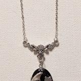 Butterfly and flower heart Locket