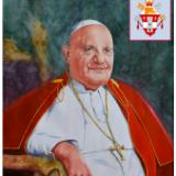 Portrait of Pope JOHN XXIII, 80cm x 60cm, 2014