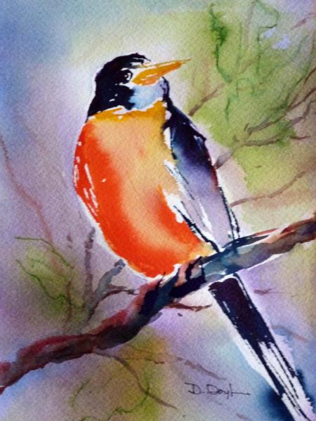 Robin Red Breast ~ Sold