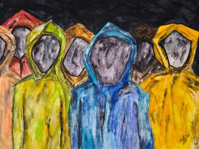 As A.I. creates a new world, we become a shadow caste that attempts to exist in a world that is no longer ours. As A.I. creates a new world, we become a shadow caste that attempts to exist in a world that is no longer ours.