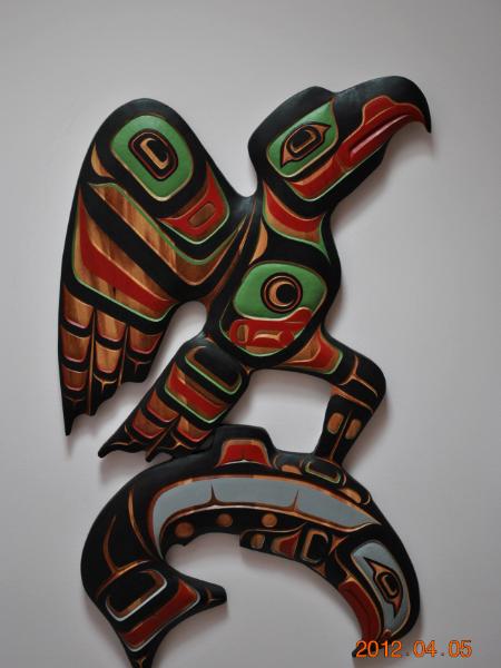 Eagle and Salmon Panel