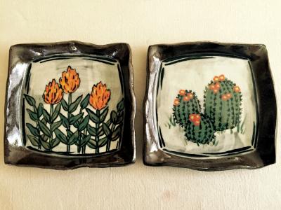 Set of Two Dipping Plates