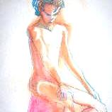 Damon, Seated