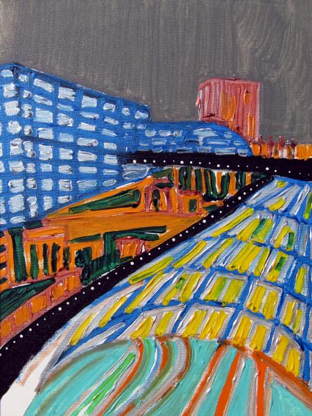 Train Station, Berlin (sold)