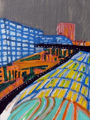 Train Station, Berlin (sold)