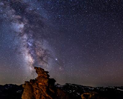 Rock Cut Milky Way and Continental Divide Rock Cut Milky Way and Continental Divide