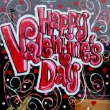 Happy Valentine's Day sign