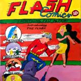 First Flash Comic Cover 1940