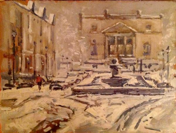 Great Pulteney street winter