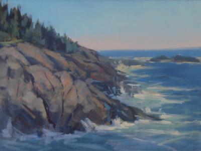 Christmas Cove 20x30" oil sold Christmas Cove 20x30" oil sold