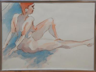 #70 Nude Watercolor 2 (SOLD)