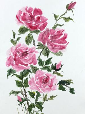 36 x24 Summer Roses (available) 36 x24 Summer Roses (available)
