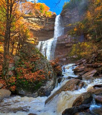 Kaaterskill Falls after Autumn Rain Kaaterskill Falls after Autumn Rain