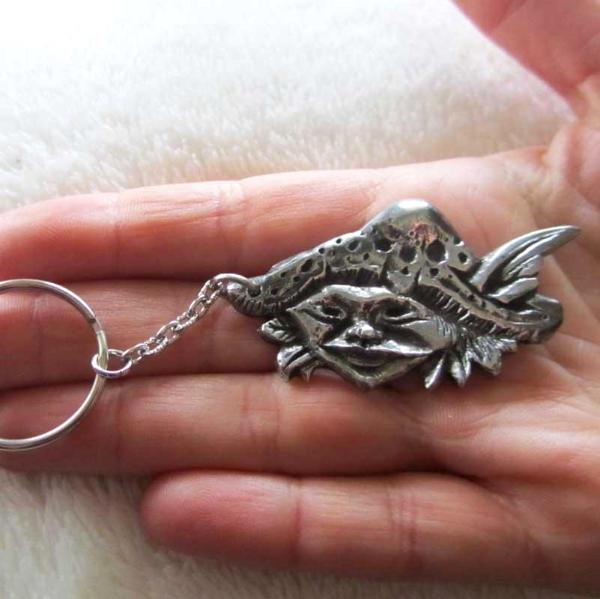 Pixie Goblin keyring or keychain goblin keyfob SALE