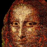 Mona Lisa Photo Mosaic (2012) SOLD