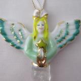 TO22090 - Angel Ornament, Teal