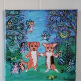 Enchanted Corgis 8x8