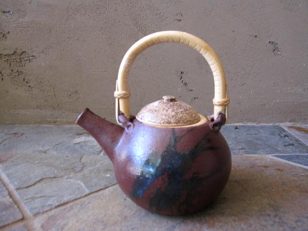 Raku Teapot