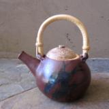 Raku Teapot