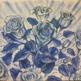 Blue Rose Bush