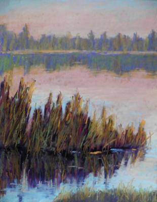 Early Morning Cattails