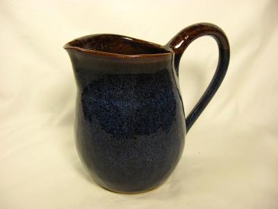 110725.B Blue Pitcher